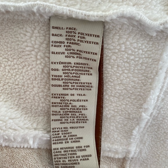 UGGS Koolaburra Jacket cream colored size Large by Uggs - Picture 12 of 12